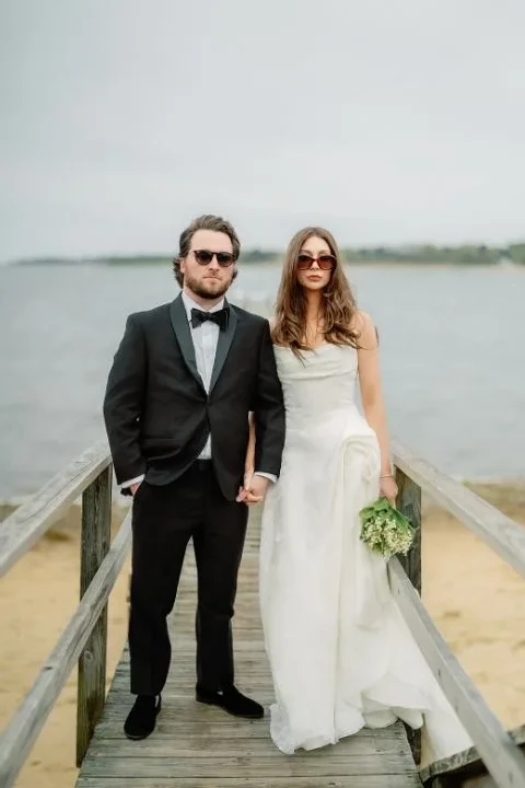 An Organic Coastal Wedding for Alaina and Nicholas