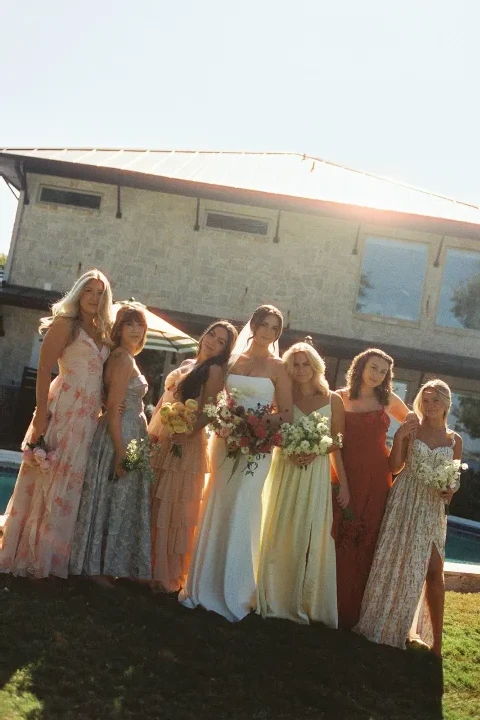A Colorful Wedding for Aubrey and Graham