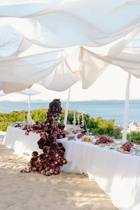 A Sculptural Wedding for Bianca and Leon