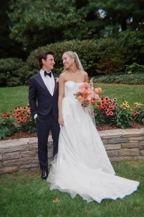 A Colorful Wedding for Eliza and Connor