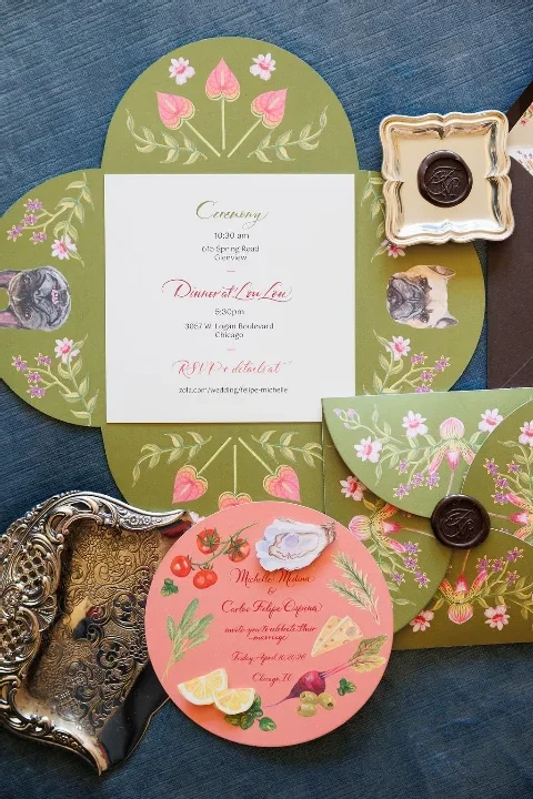 A Colorful Wedding for Michelle and Felipe