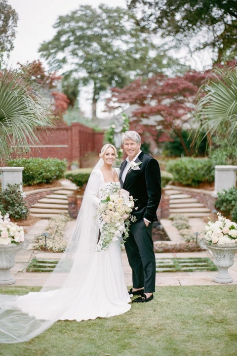 A Garden Wedding for Virginia and Justin